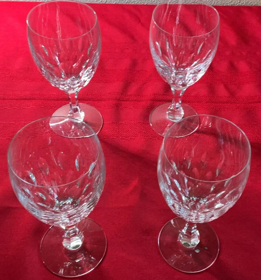 Orrefors Sweden Crystal Stemware and Compote Bowl Set - image 5 of 6