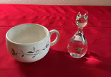 Assorted Swedish Porcelain Cups, Saucers, and Plate - thumbnail 13 of 15