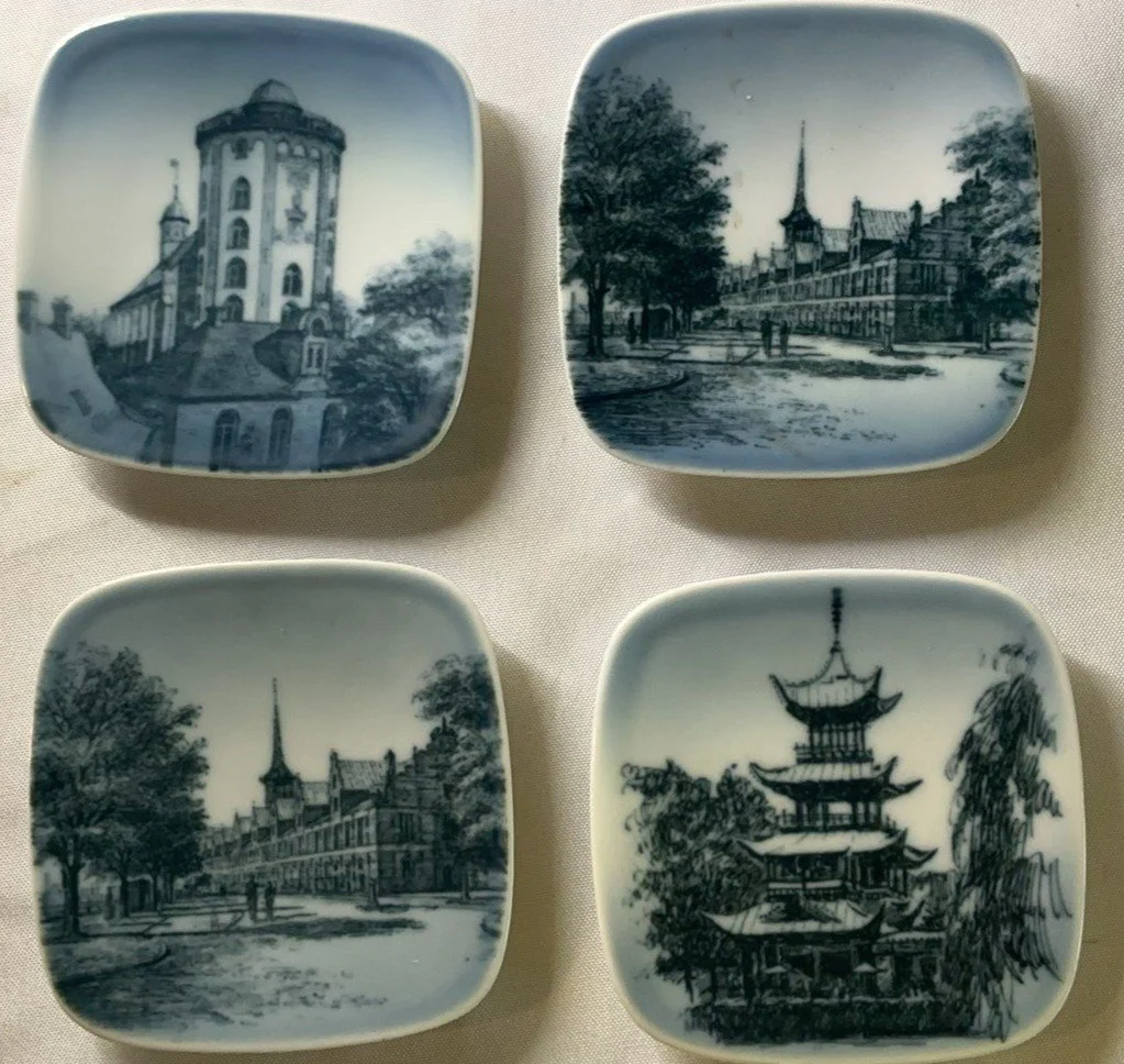 Assorted Danish Decorative Porcelain Plates, Dishes, and Ceramic Serveware - image 4 of 20