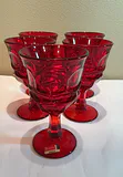 Fostoria Wineglasses, Christmas Dishes And Linens - thumbnail 2 of 13