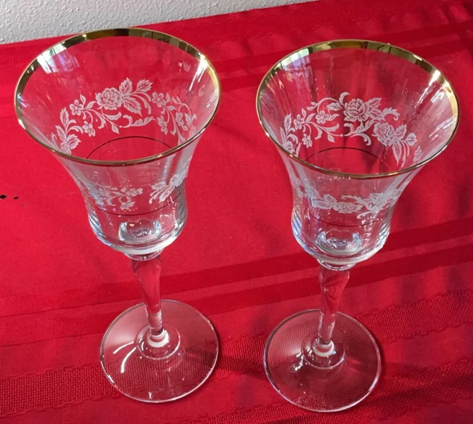 Assorted Decorative Glassware and Stemware from CZechoslovakia - image 7 of 14
