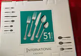International Cascade 51-Piece Stainless Steel Flatware Set - thumbnail 3 of 3