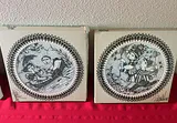 Set of Bjorn Winblad's Decorative Black and White Ceramic Plates - thumbnail 5 of 10