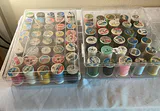 Collection of Thimbles, Thread Spools, and Storage Boxes - thumbnail 8 of 20