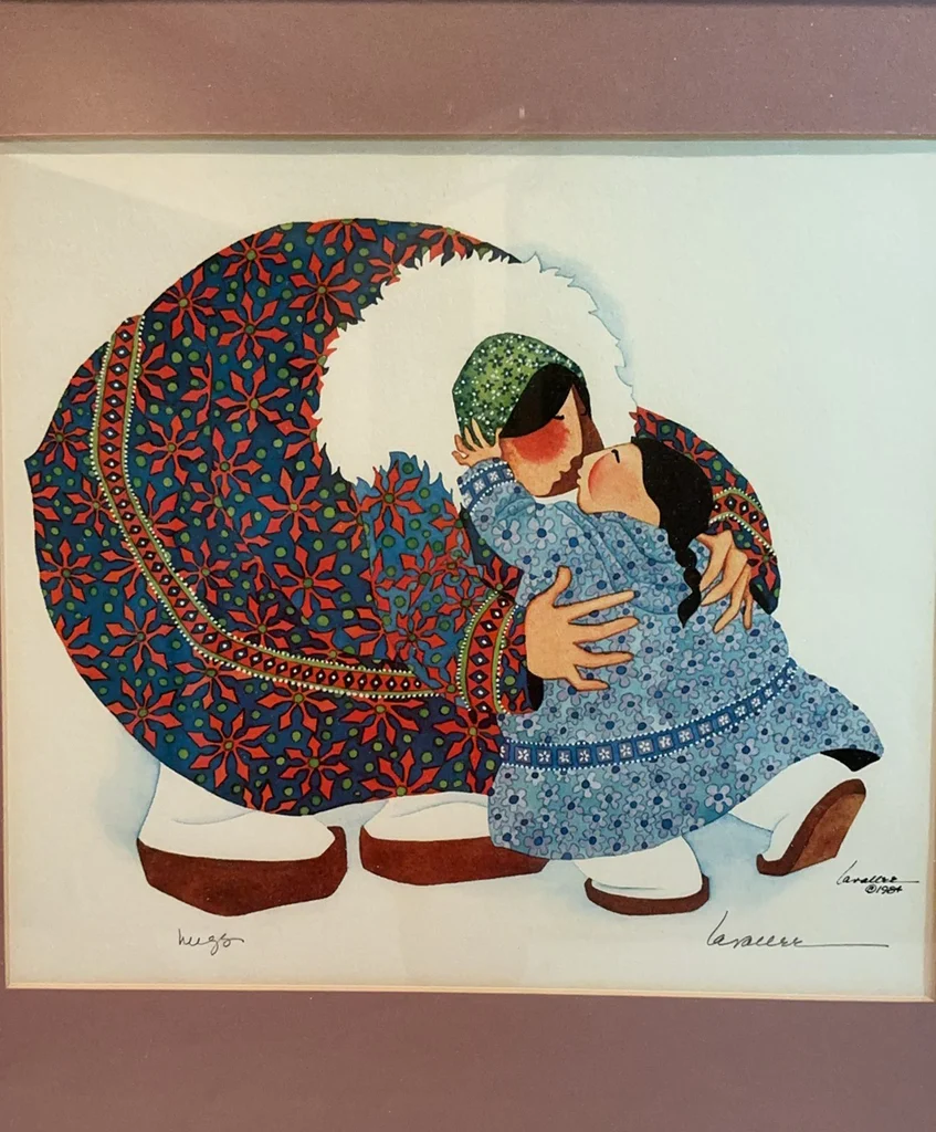 Two Framed and Signed Alaskan Artist, Barbara Lavallee Prints - image 2 of 8