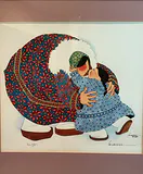 Two Framed and Signed Alaskan Artist, Barbara Lavallee Prints - thumbnail 2 of 8