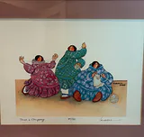 Two Framed and Signed Alaskan Artist, Barbara Lavallee Prints - thumbnail 5 of 8