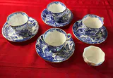 English Cups and Saucers & Pyrex Pie Dishes - thumbnail 2 of 12