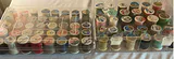 Collection of Thimbles, Thread Spools, and Storage Boxes - thumbnail 9 of 20