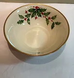 Fostoria Wineglasses, Christmas Dishes And Linens - thumbnail 8 of 13