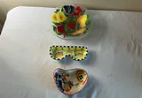 Assorted Decorative Ceramic and Glass Home Decor Items - thumbnail 2 of 13