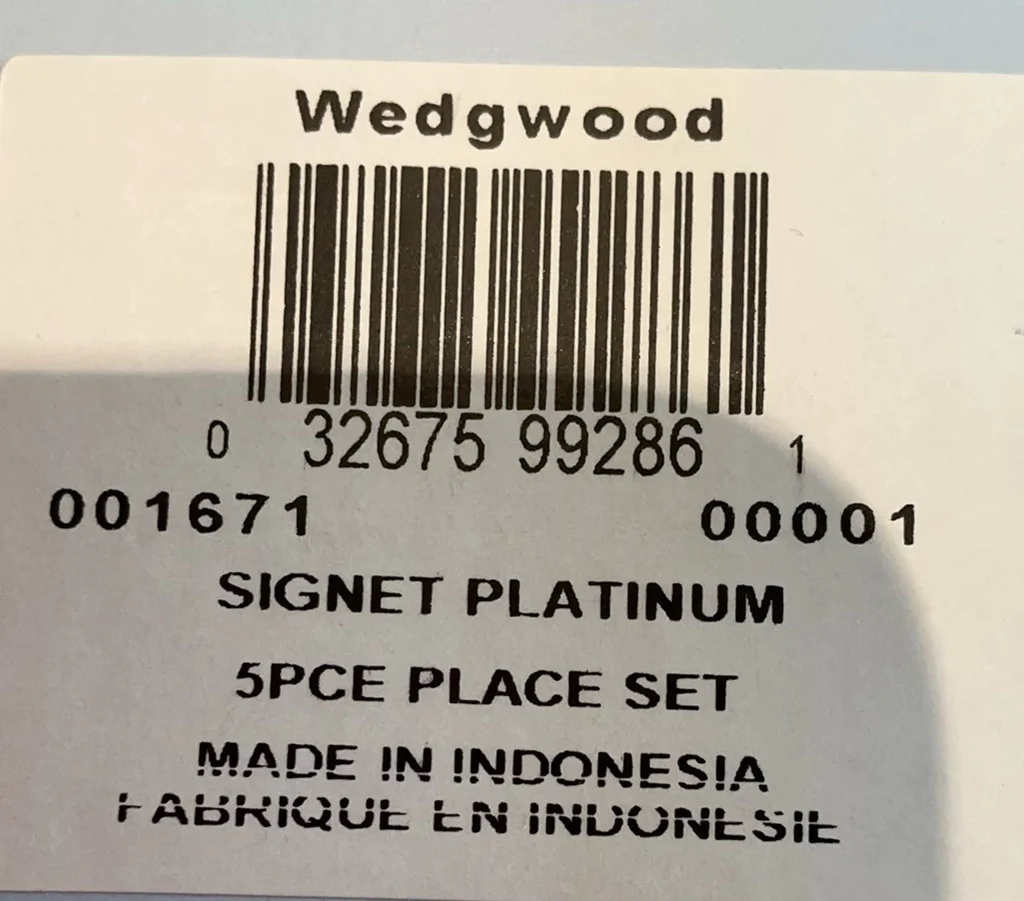 New Wedgwood Place Settings For Four - image 4 of 4