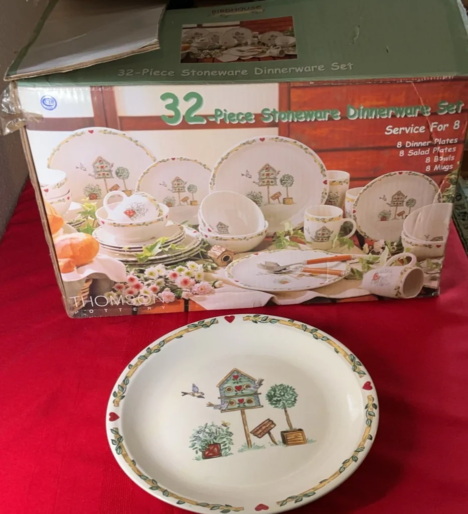 Thomson Pottery 32-Piece Stoneware Dinnerware Set - image 1 of 3