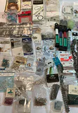 Assorted Jewelry Making Supplies and Beads - thumbnail 1 of 4