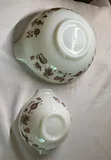 Vintage Pyrex Mixing Bowls and Divided Casserole Dish Set - thumbnail 4 of 17