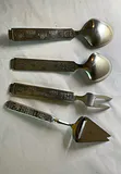 Holsen Norway Pewter Serving Bowl and Utensil Set - thumbnail 7 of 13