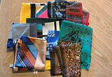 Collection of Vintage Handkerchiefs, Scarves, Gloves, and Linens - thumbnail 4 of 9