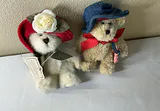 Collection of Boyd's Plush Teddy Bears With Decorative Hats - thumbnail 6 of 8