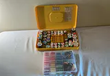 Collection of Thimbles, Thread Spools, and Storage Boxes - thumbnail 20 of 20