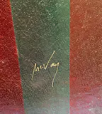 Signed Kurt McVay Fused Art Glass - thumbnail 4 of 4