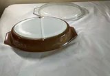 Vintage Pyrex Mixing Bowls and Divided Casserole Dish Set - thumbnail 16 of 17