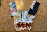 Collection of Vintage Handkerchiefs, Scarves, Gloves, and Linens - thumbnail 2 of 9