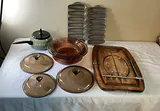 Assorted Vintage Kitchenware and Glass Cookware - thumbnail 1 of 13