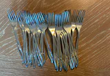Rogers Marie Rose Pattern Silver Plate Flatware - Service For 13 and Serving Utensils - thumbnail 8 of 8