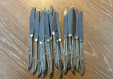 Rogers Marie Rose Pattern Silver Plate Flatware - Service For 13 and Serving Utensils - thumbnail 6 of 8