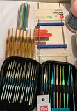 Crochet Hooks and Assorted Crochet Thread Yarn Lot - thumbnail 3 of 5