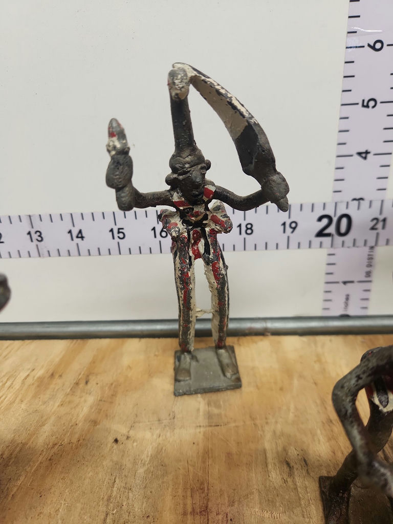 Vintage Ashanti Brass Figurines (set of 6) - image 6 of 13