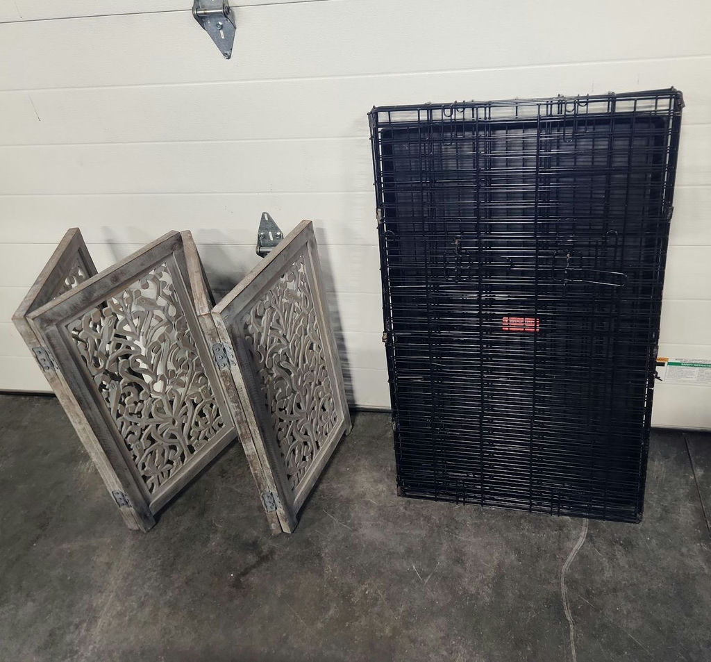 ProSelect Medium Sized Dog Crate & Folding Hall/Room Divider - image 1 of 12