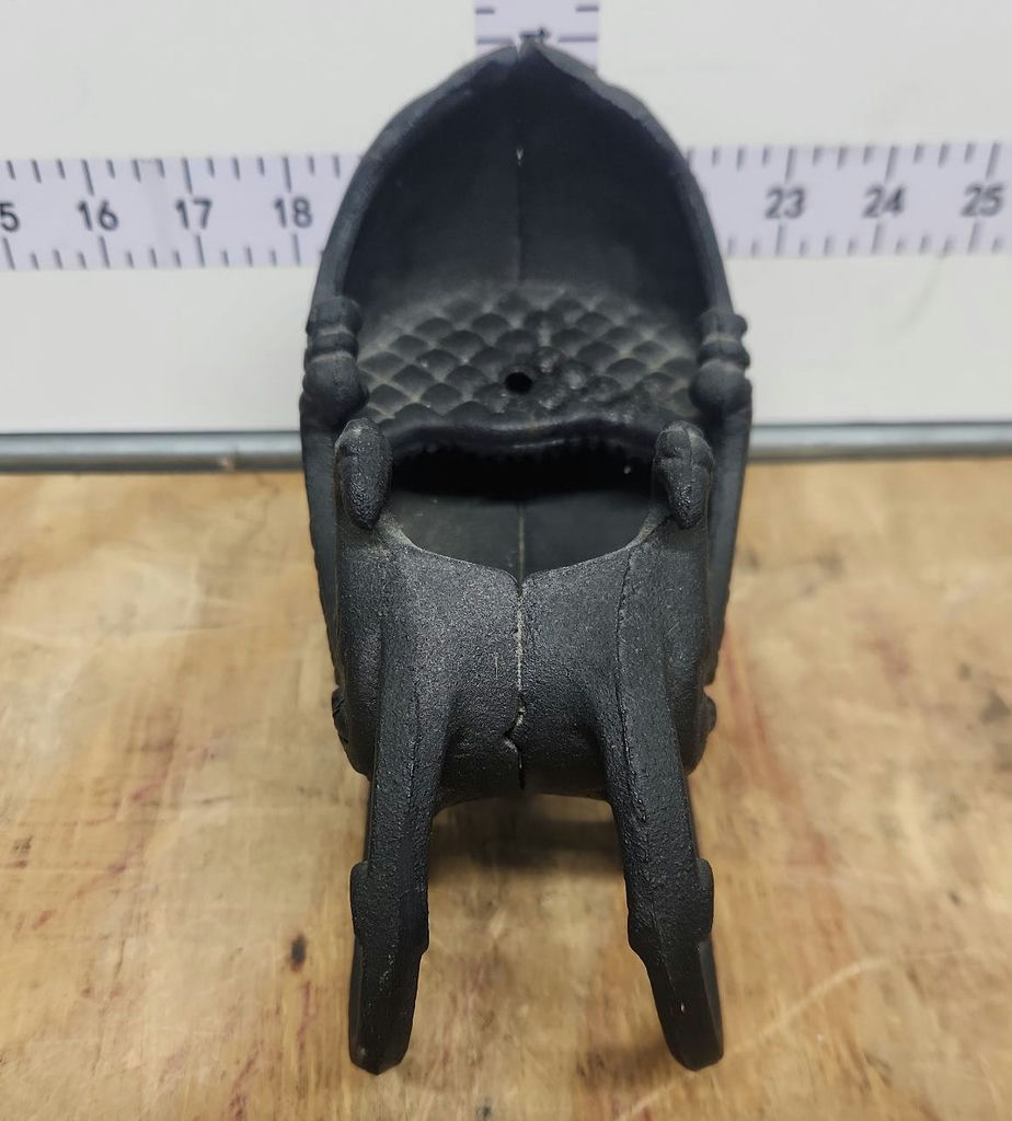 Cast Iron Santa Doorstop/Bank & Cast Iron Sleigh - image 9 of 14