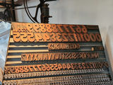 Letterpress Print Blocks & Storage Rack - thumbnail 4 of 15