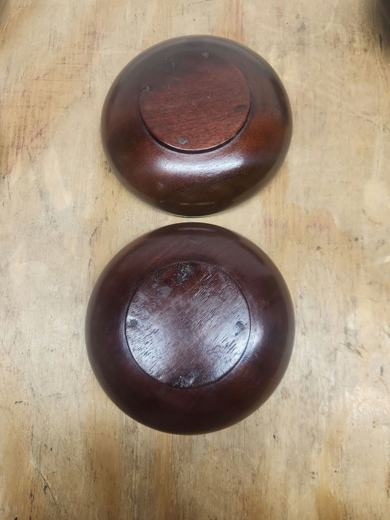 Hardwood Salad Bowl Set - image 10 of 14