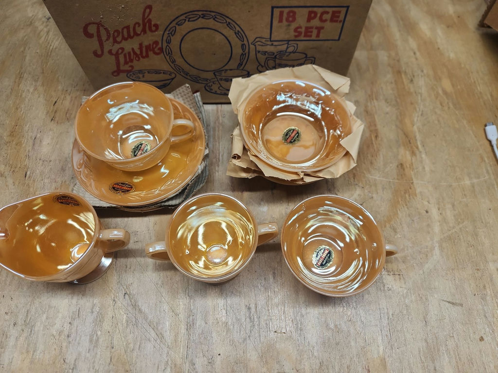 New In Box Anchor Hocking Fire King Peach Lustre - image 3 of 14