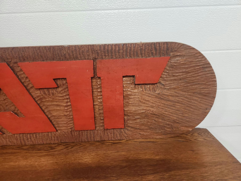 Carved Wood Ratt Sign (80's Rock Band) - image 5 of 9