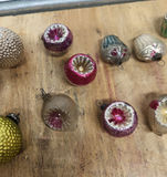 Vintage Japanese Feather Tree Glass Christmas Ornaments - thumbnail 6 of 10