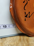 Sonja Templeton Hand Painted Redware Platter - thumbnail 9 of 9