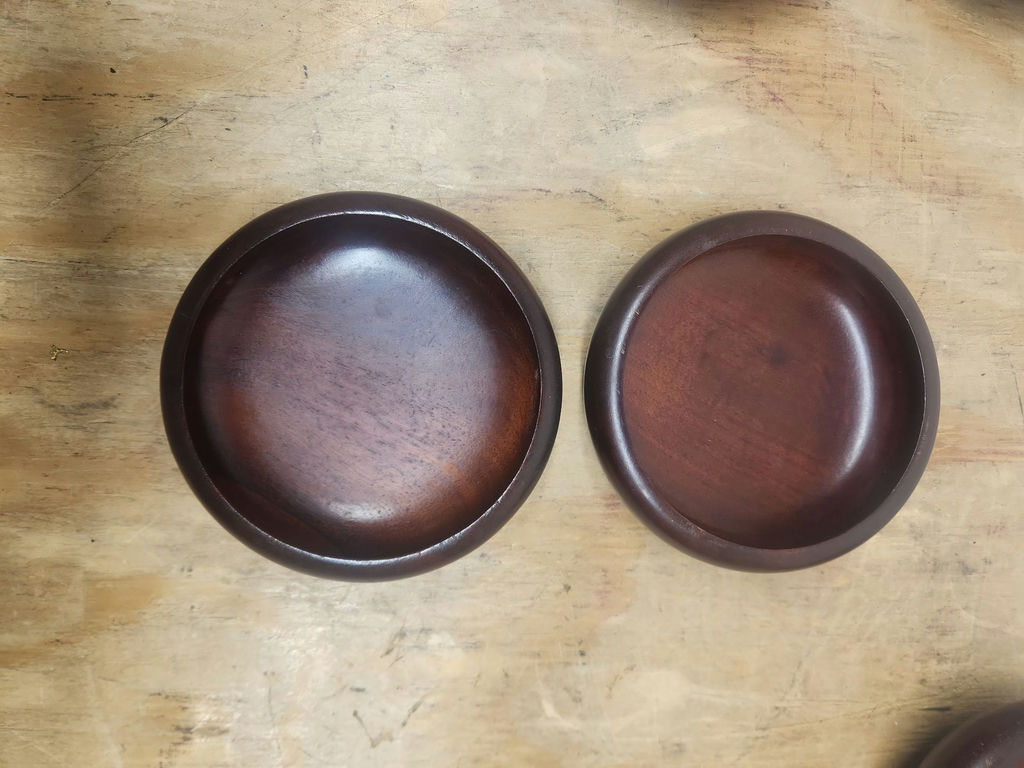 Hardwood Salad Bowl Set - image 9 of 14