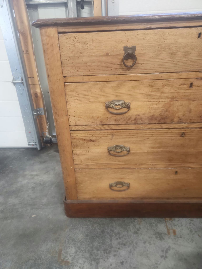 Antique Chest Of Drawers - image 4 of 21