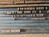 Letterpress Print Blocks & Storage Rack - thumbnail 9 of 15