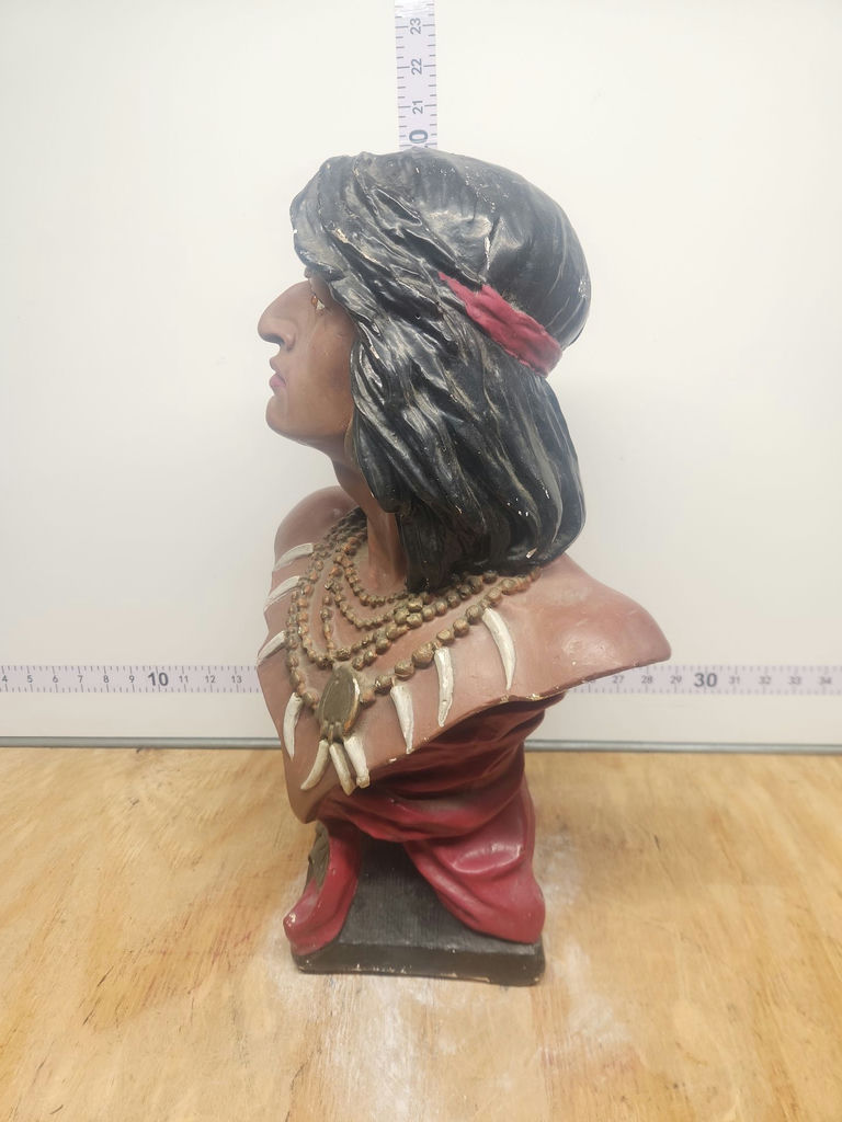 Vintage Hiawatha Bust - image 8 of 10