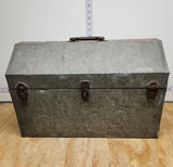 Vintage Galvanized Toolbox - thumbnail 1 of 13