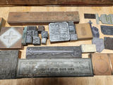 Vintage Letterpress Print Block Lot - thumbnail 4 of 14