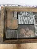 Vintage Letterpress Print Block Lot - thumbnail 14 of 14