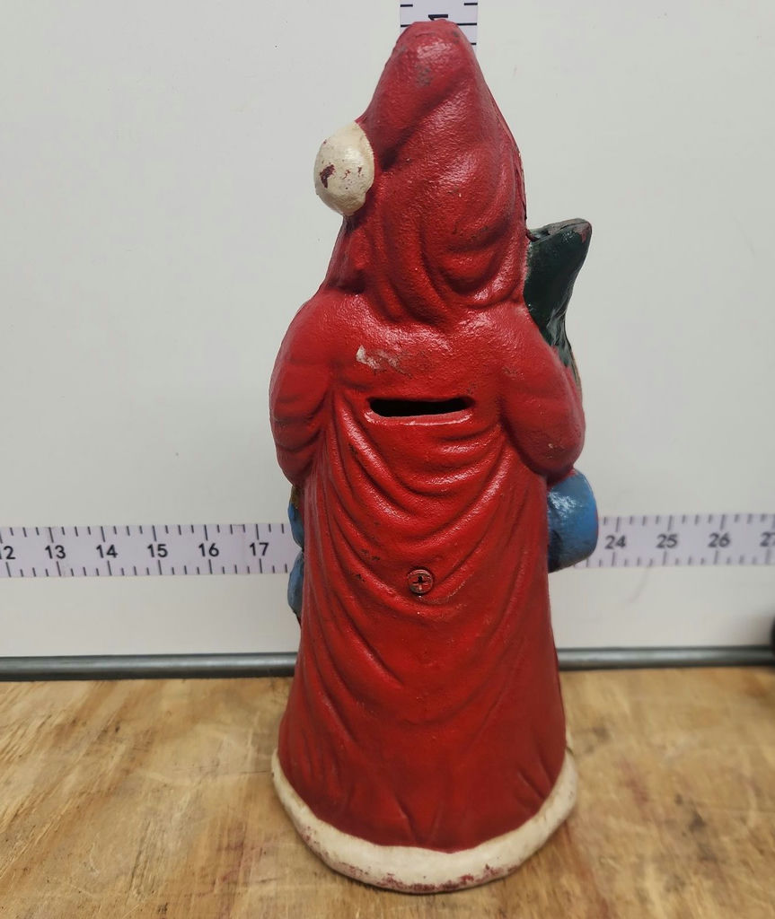 Cast Iron Santa Doorstop/Bank & Cast Iron Sleigh - image 4 of 14