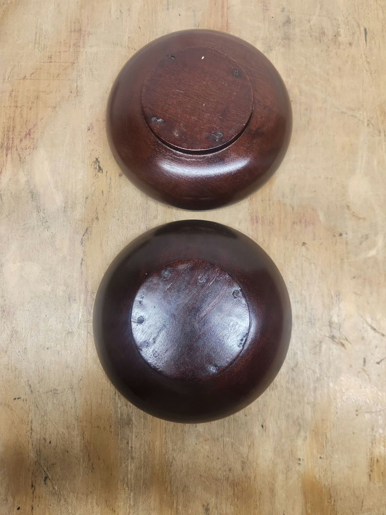 Hardwood Salad Bowl Set - image 12 of 14