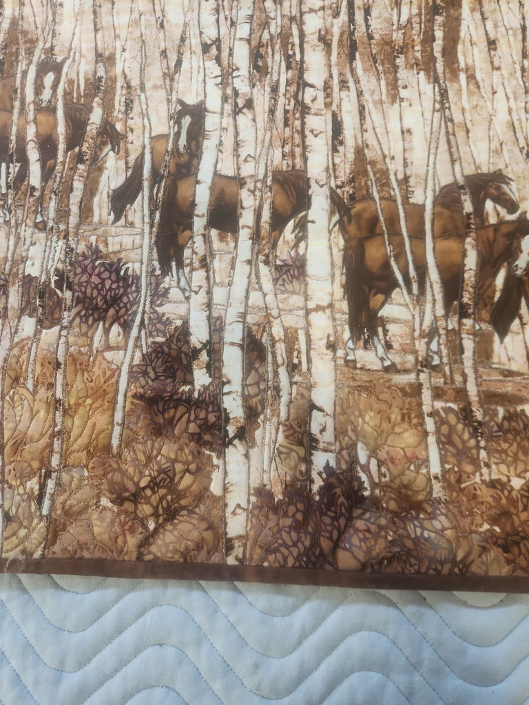 Quilted Wall Tapestry - image 7 of 13