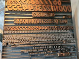 Letterpress Print Blocks & Storage Rack - thumbnail 5 of 15